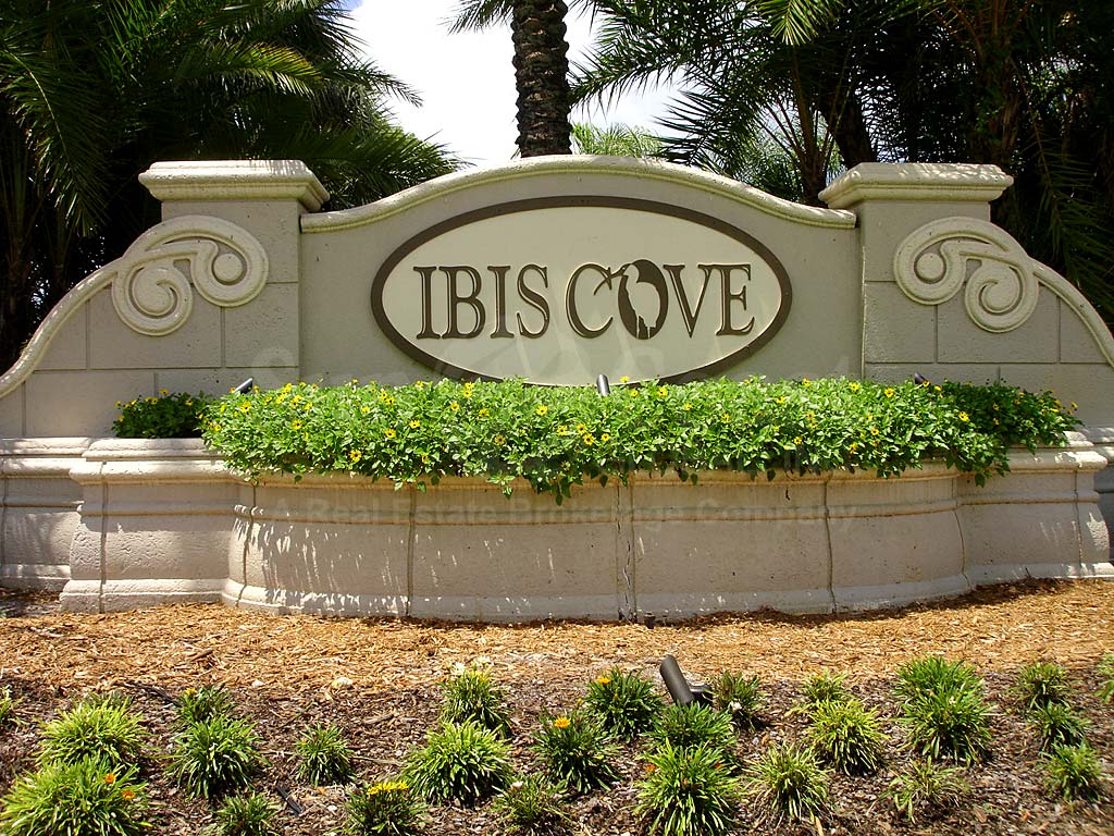 Single Family Homes Ibis Cove Signage